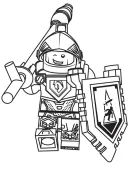 LEGO Nexo Knights kleurplaat 3